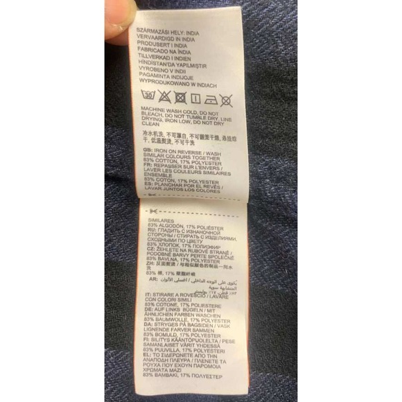 Superdry Flannel Shirt Mens L Plaid Blue Black Collared Classic Fit Workwear - Picture 11 of 13